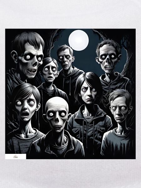 Monster people portrait