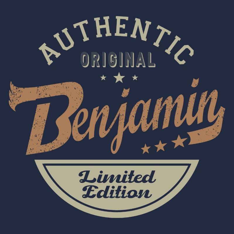 Benjamin personalisierter Geschenkname Benjamin