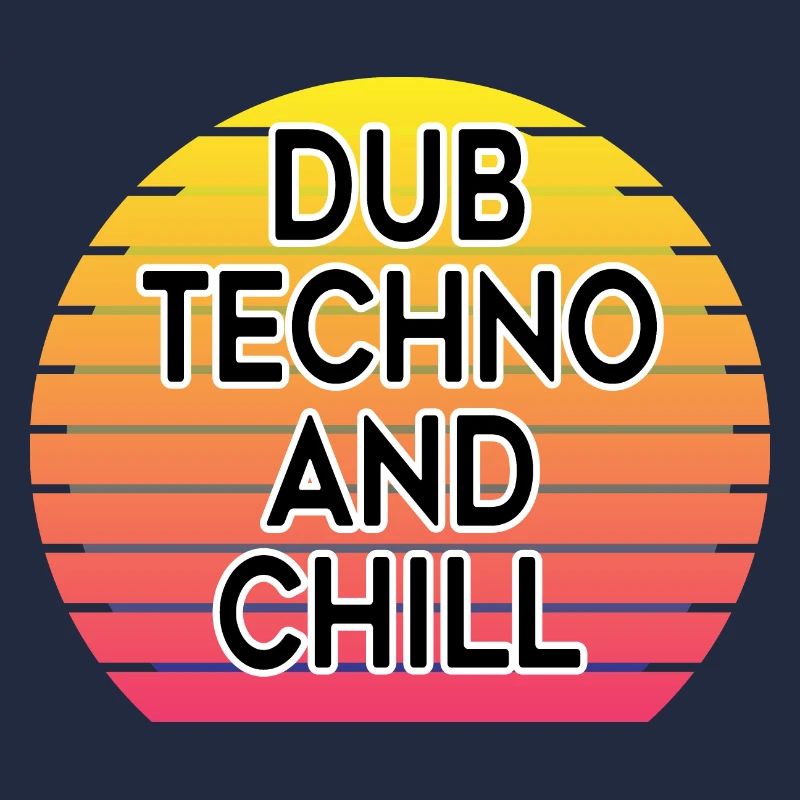 Dub Techno And Chill | Retro Sunset Ambient Techno