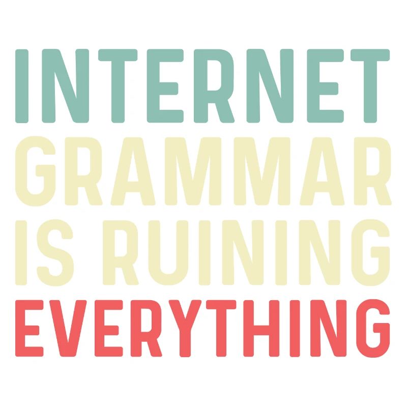 Internet Grammar Publicist Gift