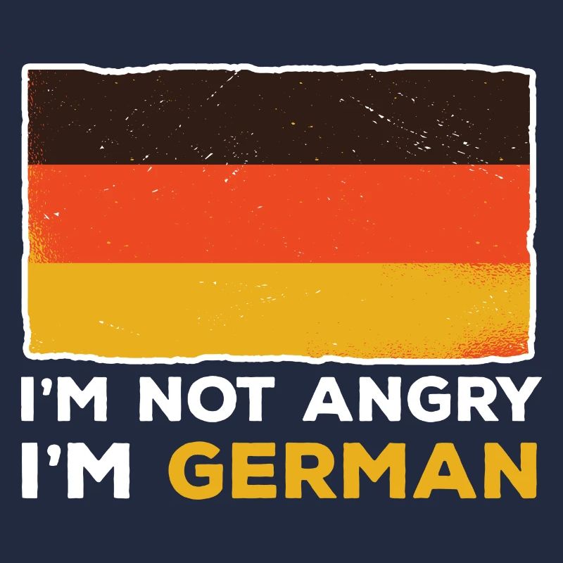 I'm not angry, I'm german desperate
