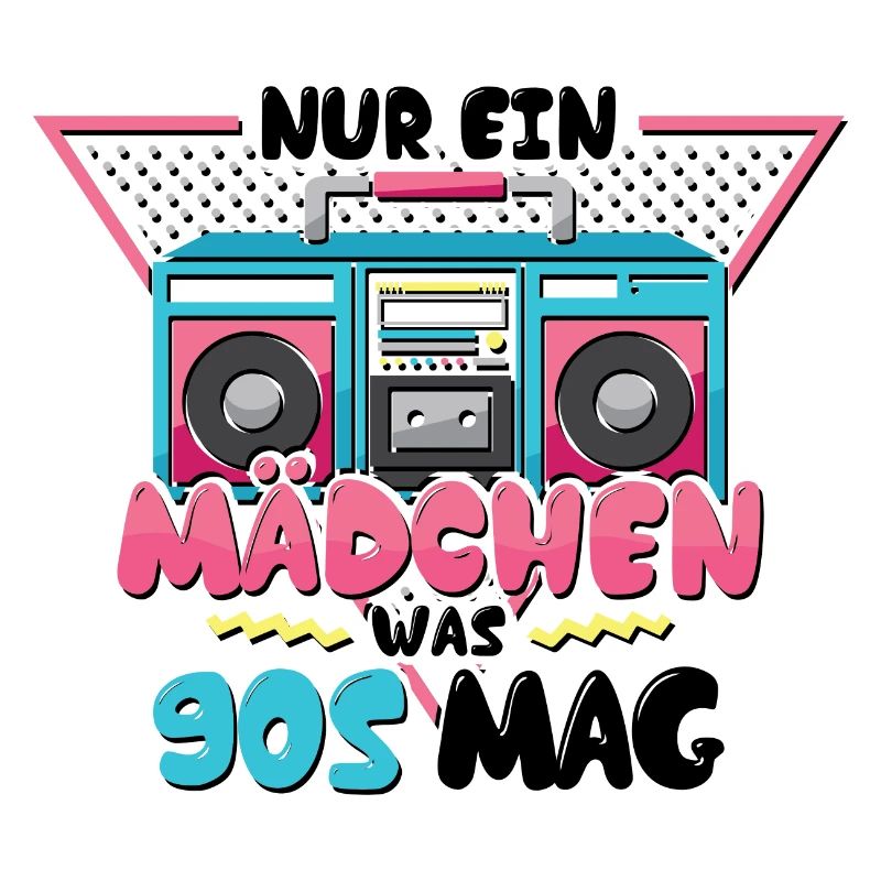 Nur ein Mädchen was 90s mag