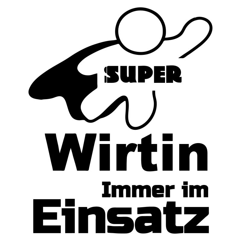 Super Wirtin Geschenk