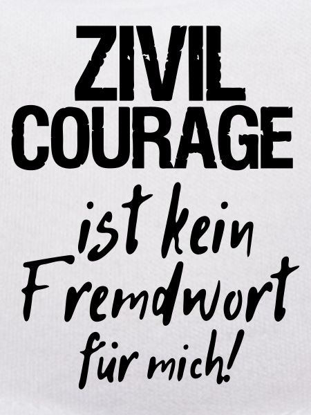 Zivilcourage Sprüche, Geschenk