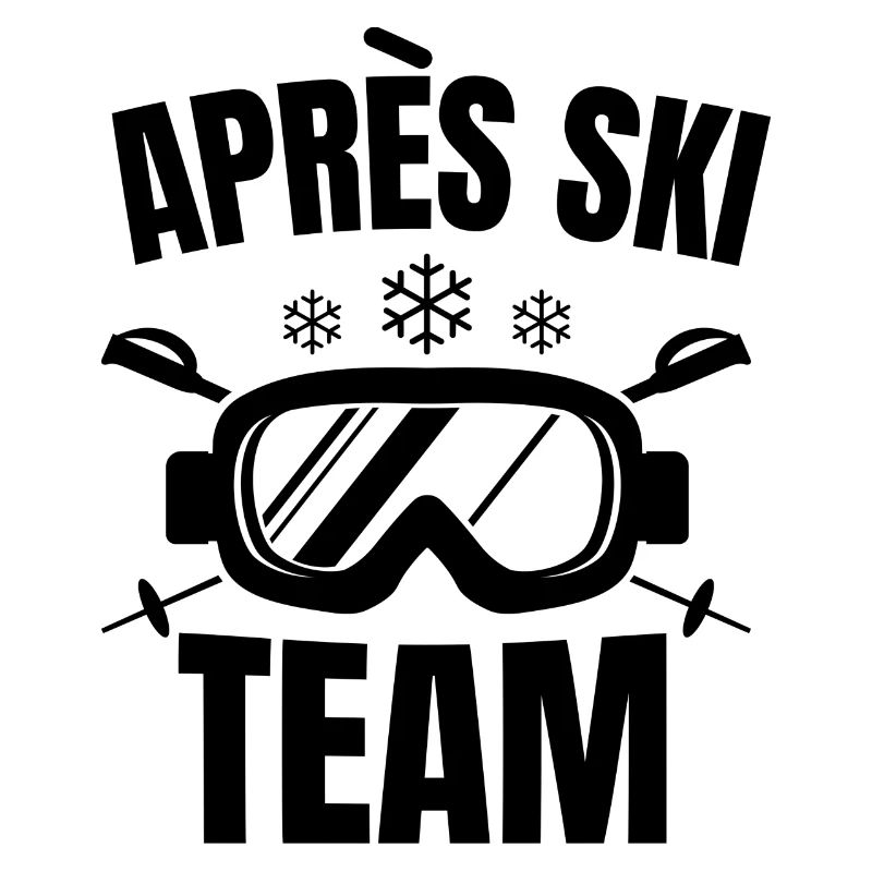 lunettes de l'équipe après-ski