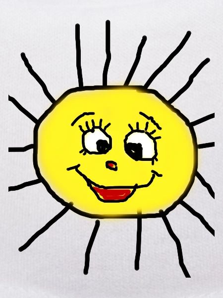 Funny sun