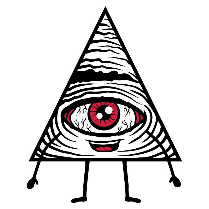 Comic Figur Auge