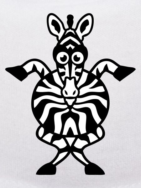 zebra drawing cartoon animals