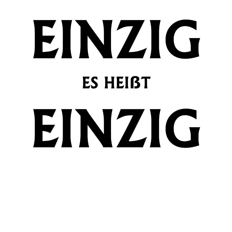 einzig einzigst sprache Lehrer