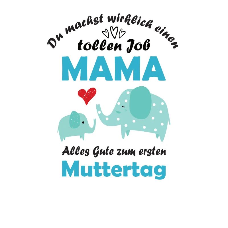 Stolze Mama Baby Erster Muttertag Mami Geschenk