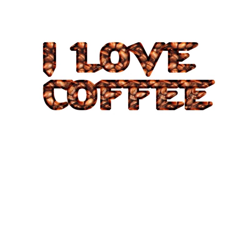 Impression de grains de café