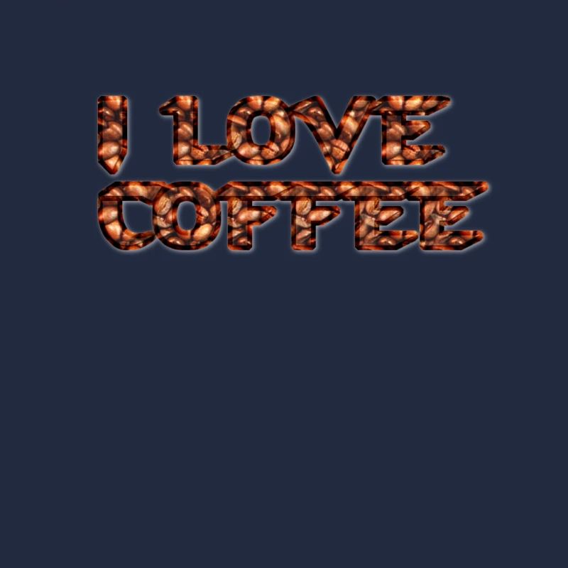 Impression de grains de café