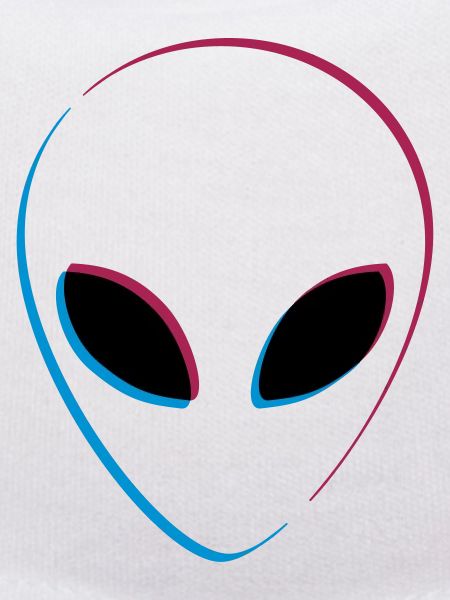 3D effect alien