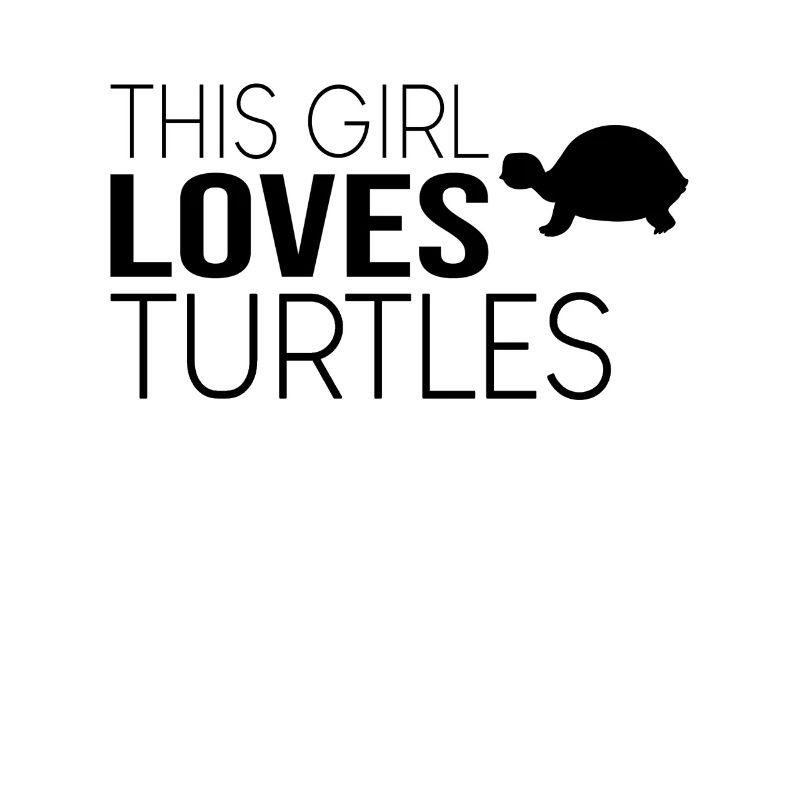 Mädchen Schildkröte Spruch