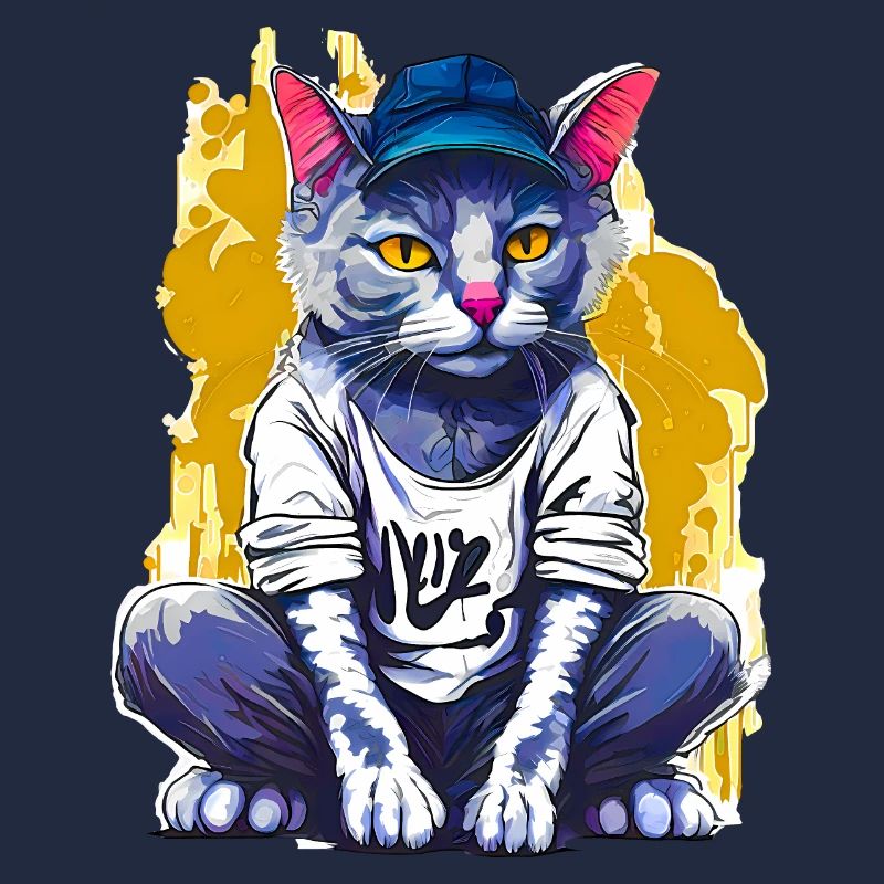 Graffiti de chat