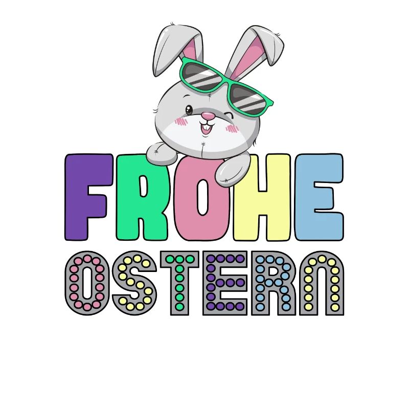 Frohe Ostern - Happy Easter - Osterhase