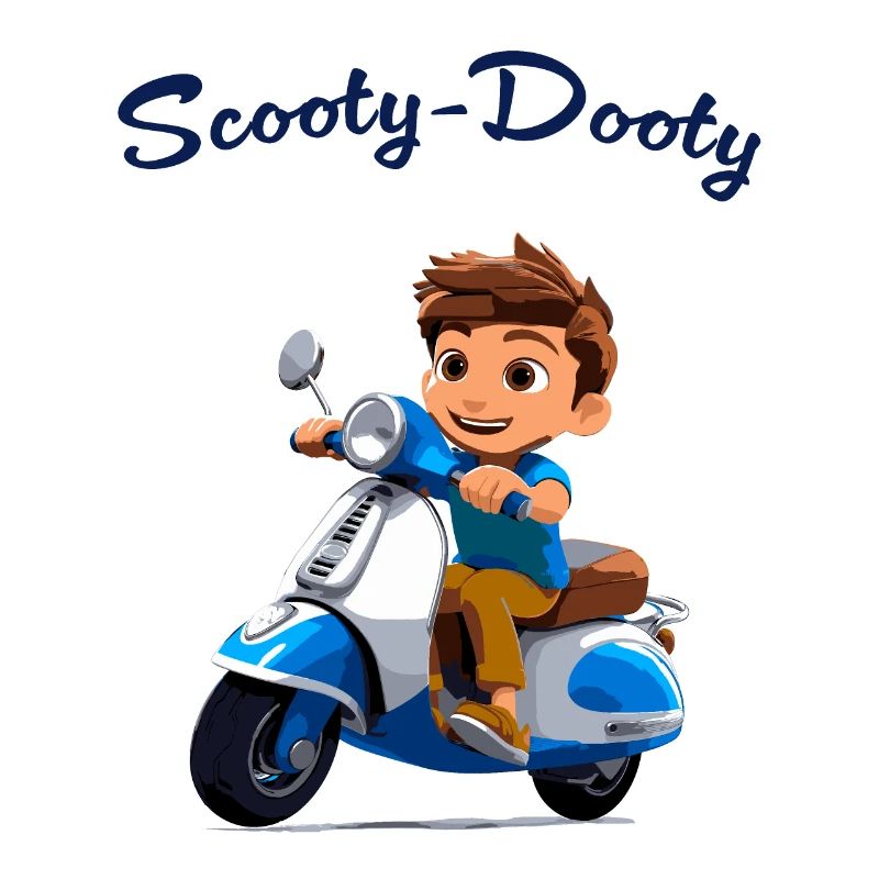 Garçon de scooter