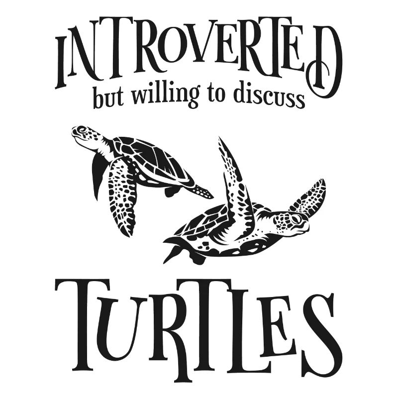 Sea Turtle Tortoise Introverted