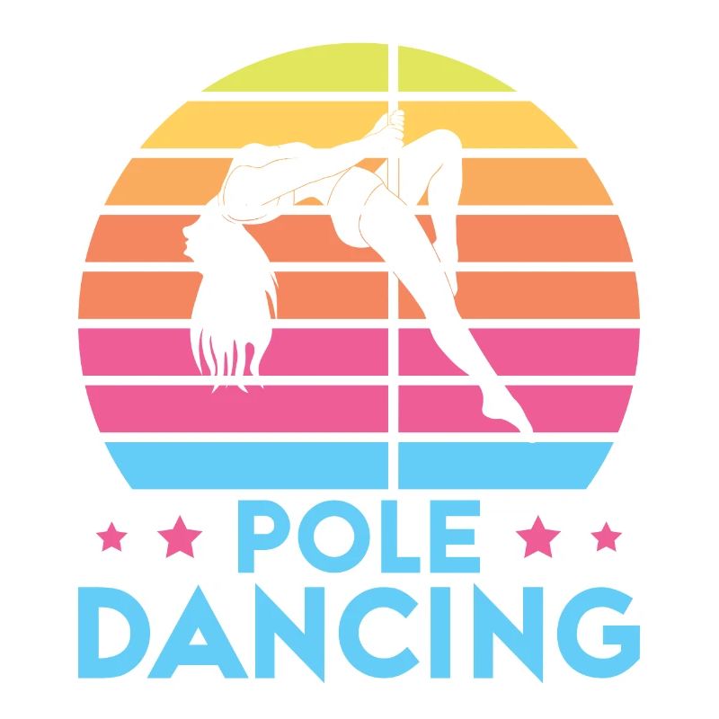 Pole Dance Tänzerin, Stangentanz, Pole Dancing