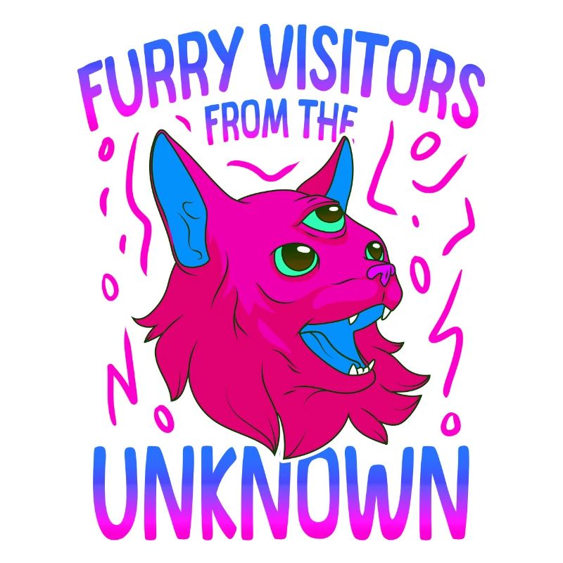 Cat Alien, UFO, UAP, Space, Space Flying Object