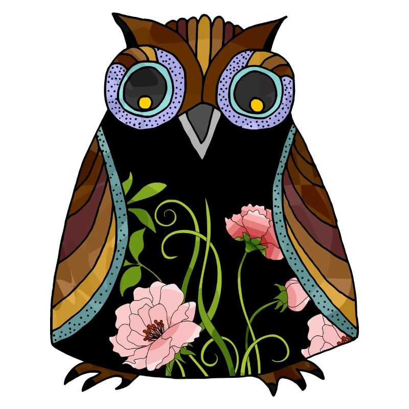 Bunter Vogel