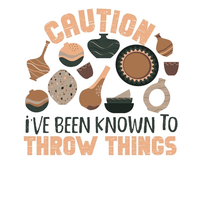 Pottery Ceramics Artist Caution