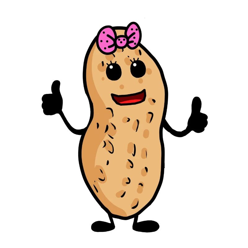 Peanut Peanuts Nut Thumbs Up Winner Winner