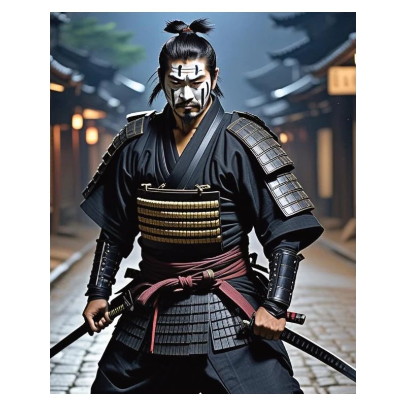 Samurai Krieger.