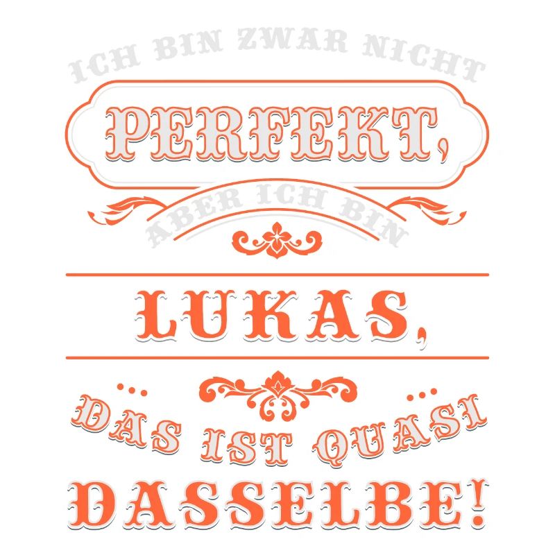 Funny LUKAS for Name Day with Name Name