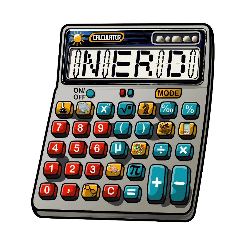 Retro Taschenrechner - Nerd Calculator