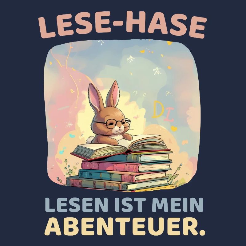 Lese-Hase Abenteuer Design