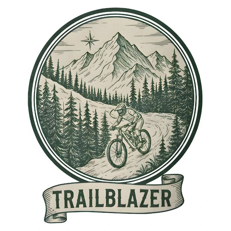 Trailblazer Mountainbiker Abzeichen