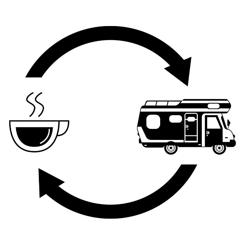 Coffee load arrows and camping -