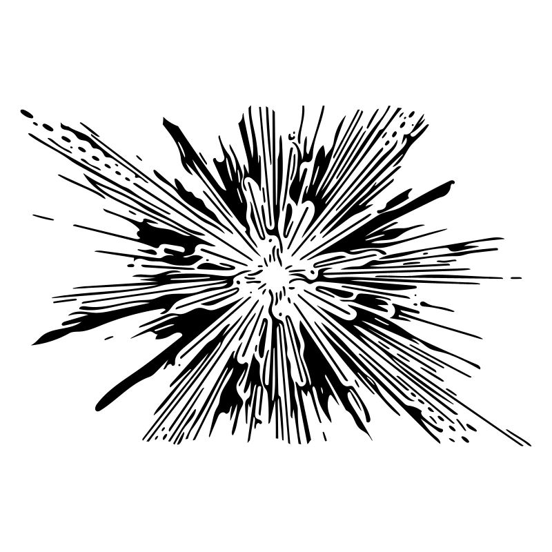 Vector Splash Explosion