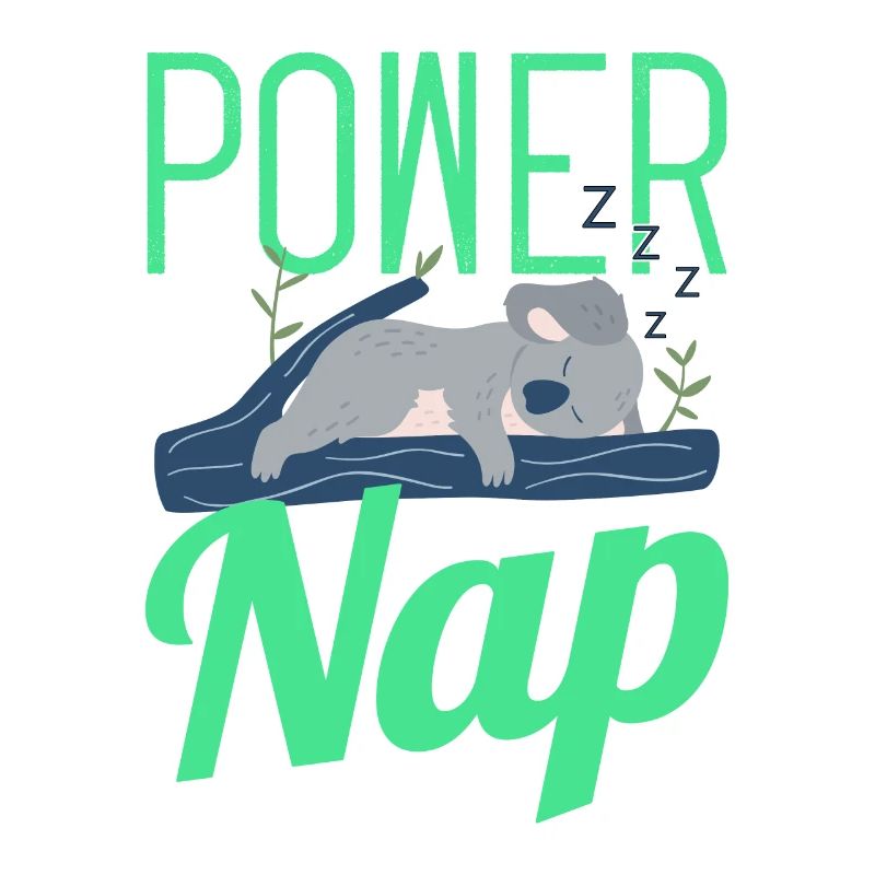 Power Nap Koala Mode Funny Gift