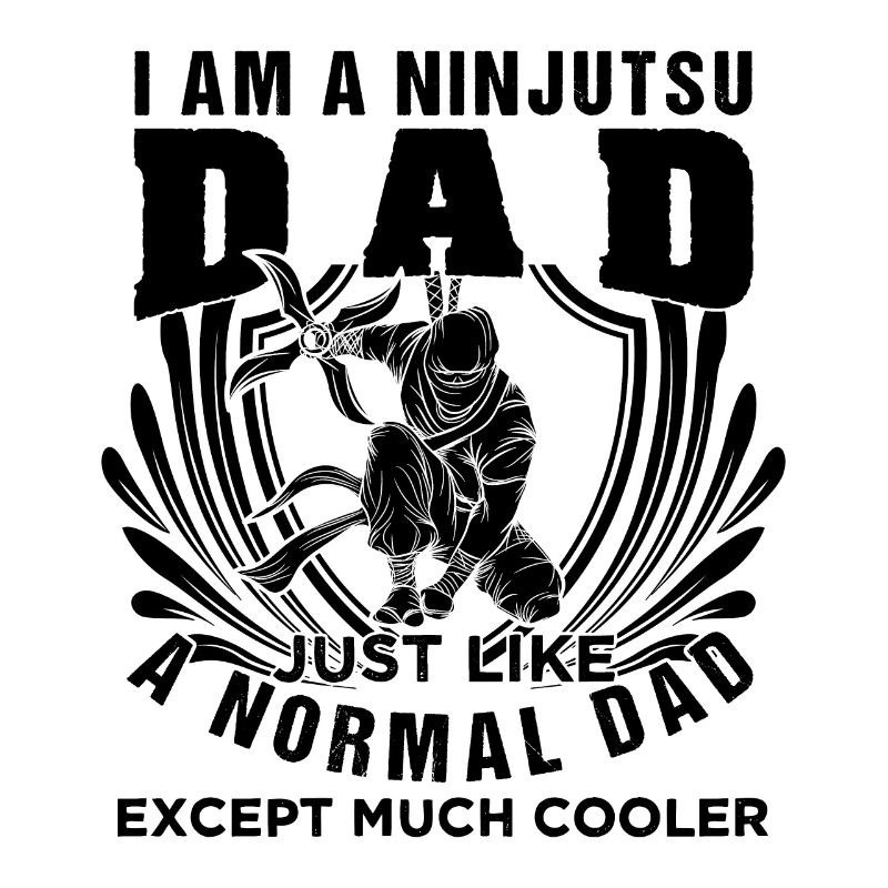 Cool Ninjutsu Dad Ninja Coach Gift