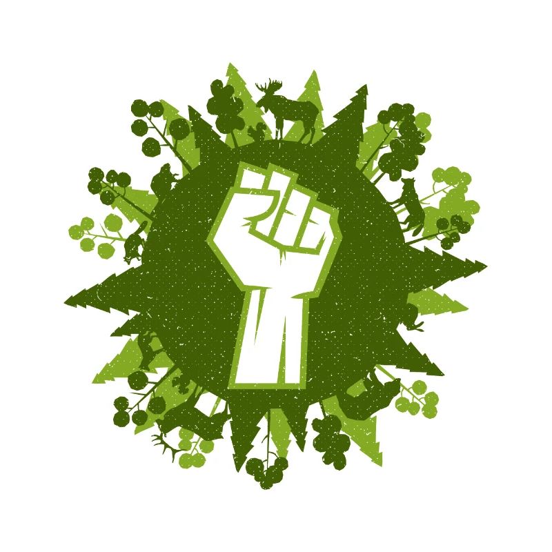 Eco Friendly Protest