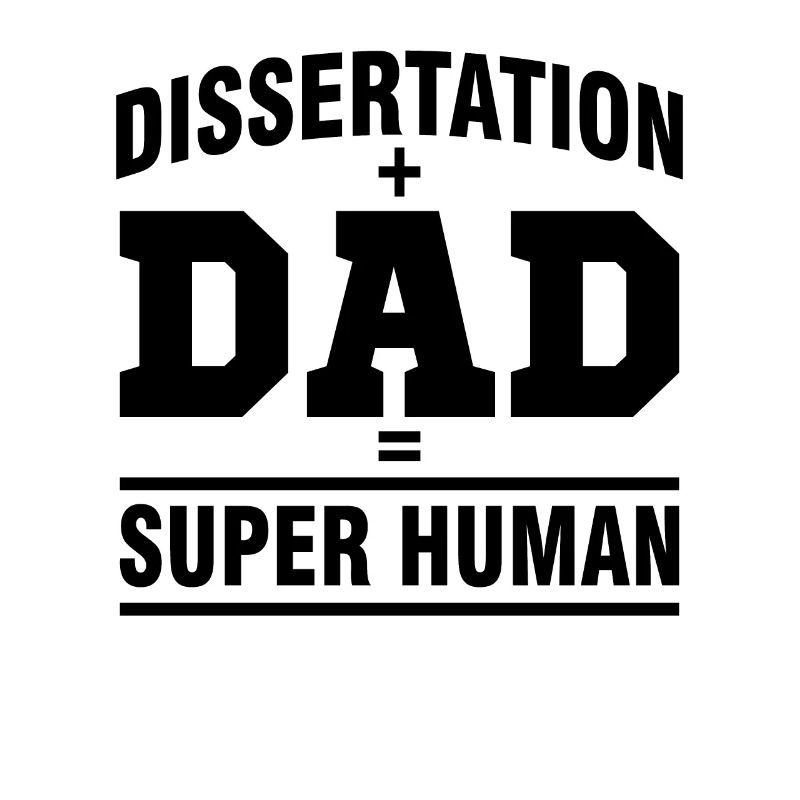 Dissertation Dad Phd Gift Graduation Student