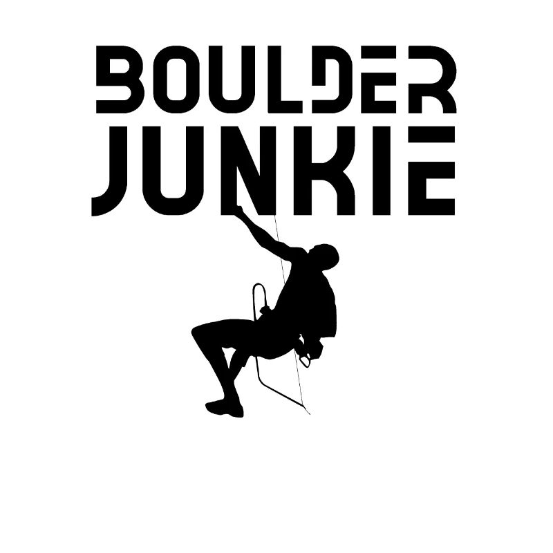 Boulder Junkie Bouldern Bouldererin Boulderer