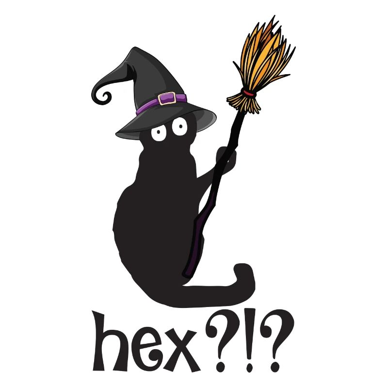 Hex Witch Cat Halloween
