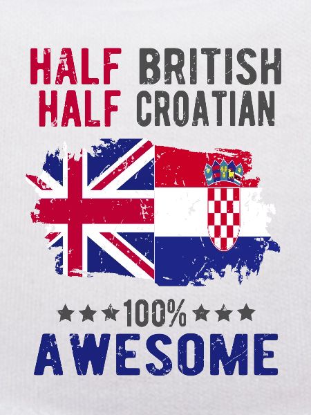 Half British Half Croat