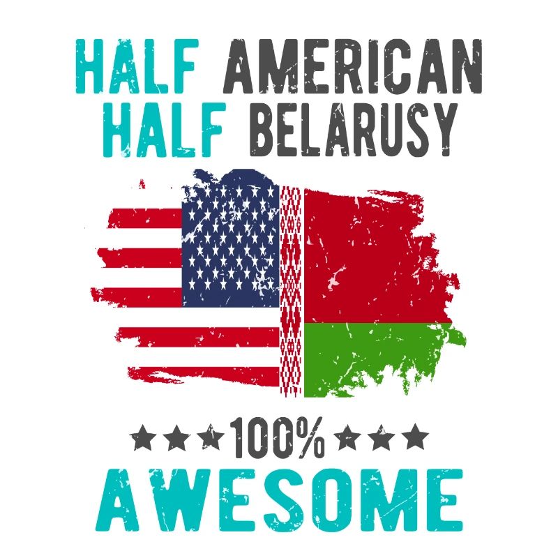 Half American Half Belarusian