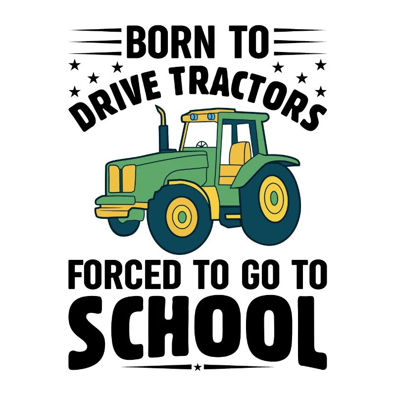 Né pour conduire des tracteurs, forcé de
