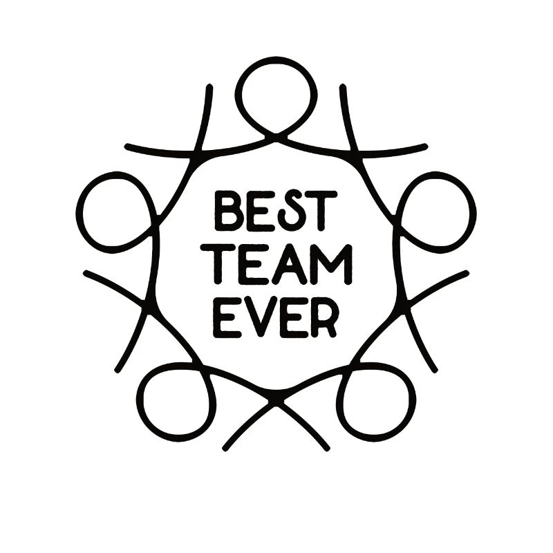 Best Team Ever Teamwork Teamarbeit Teamleiter