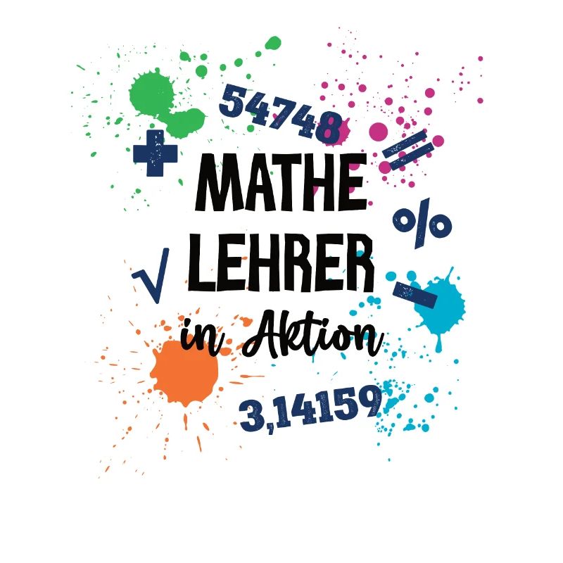 Mathelehrer in Aktion Mathe-Lehrer Mathematik Math