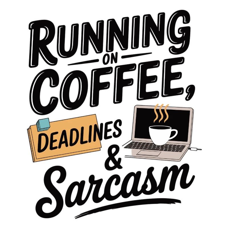 Running on Coffee, Deadlines & Sarcasm