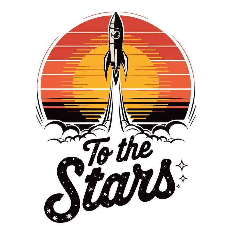 Rocket launch into space