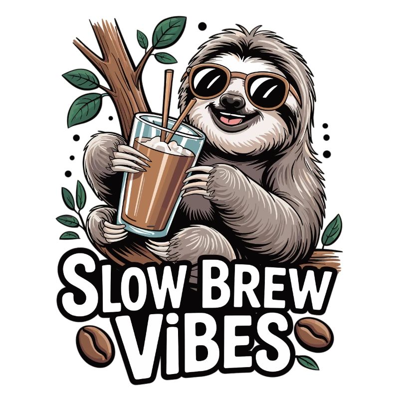 Coffee Vibes with Sloth