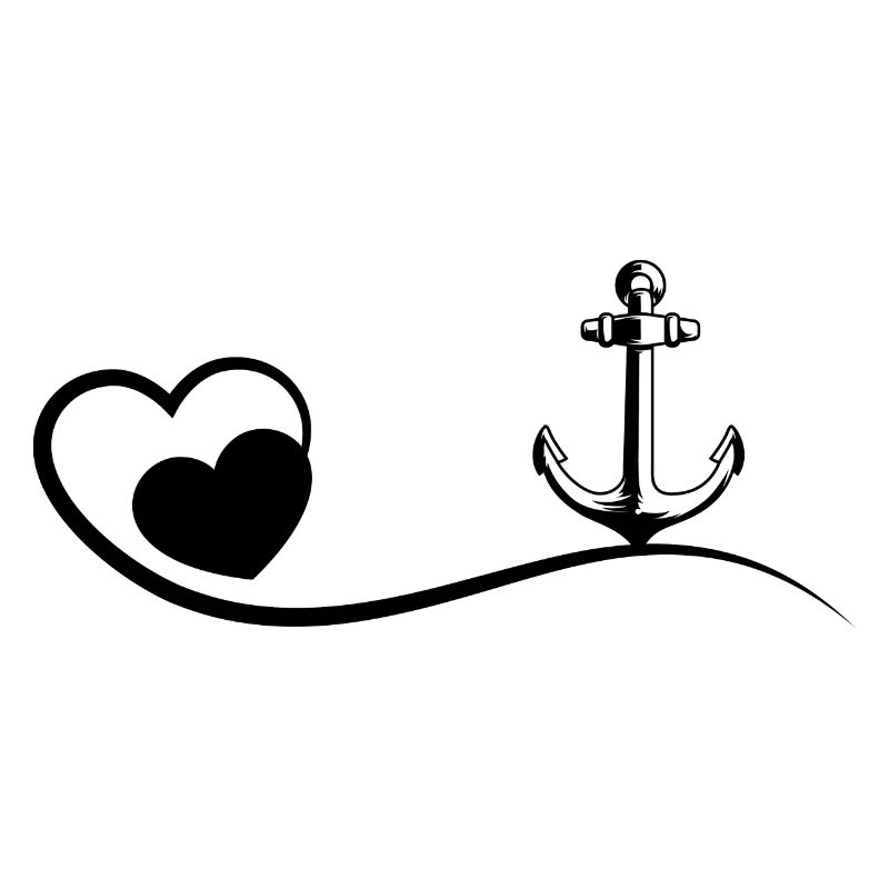 Herz und Segelboot - (2)