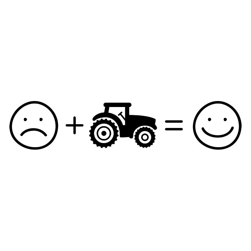 Smile Face and Tractor -